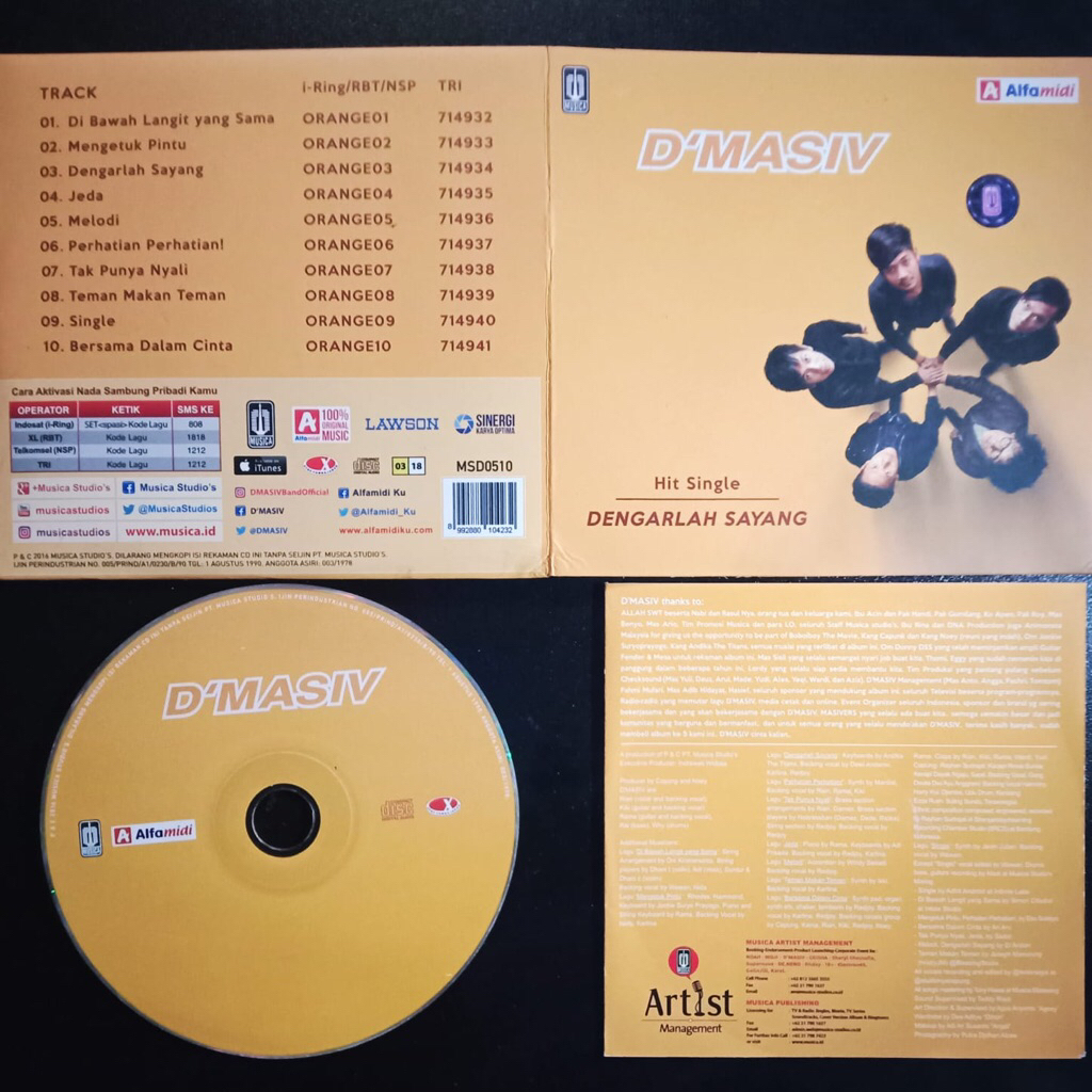 CD ORI D’MASIV