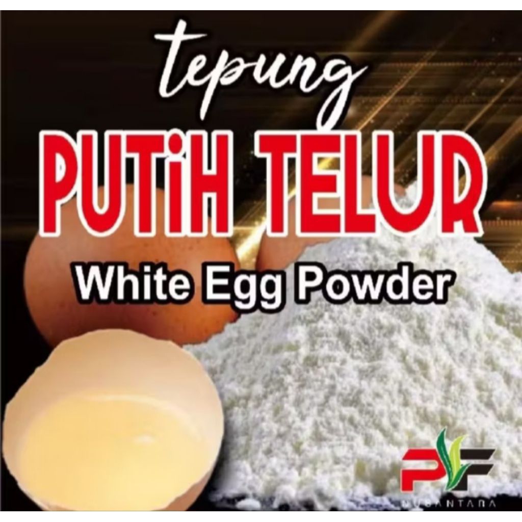 tepung putih telur/putih telur bubuk/white egg powder/tepung telur.