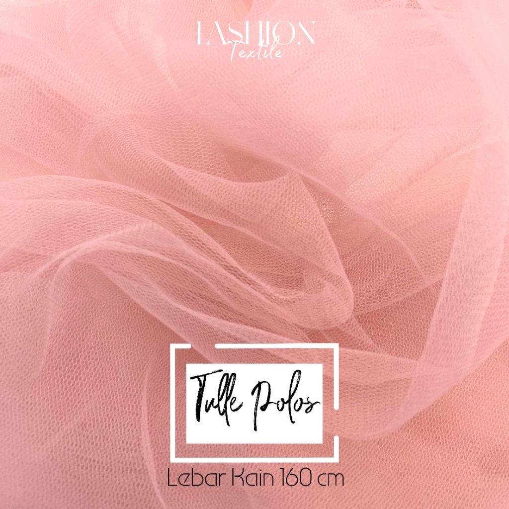 Kain Soft Tulle Polos | Kain tile polos | Kain Tile Meteran | tile halus
