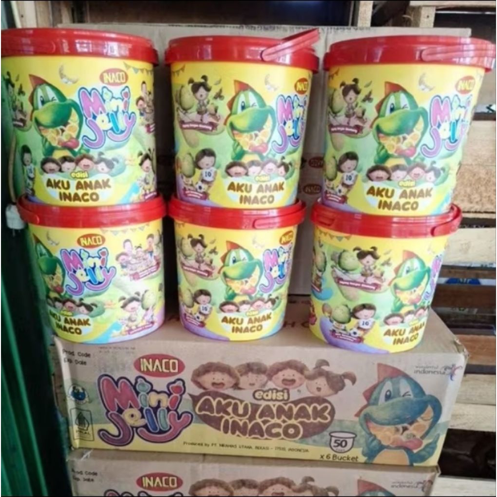 1 Dus inaco bucket isi 6 bucket/ ember Edisi AKU ANAK INACO