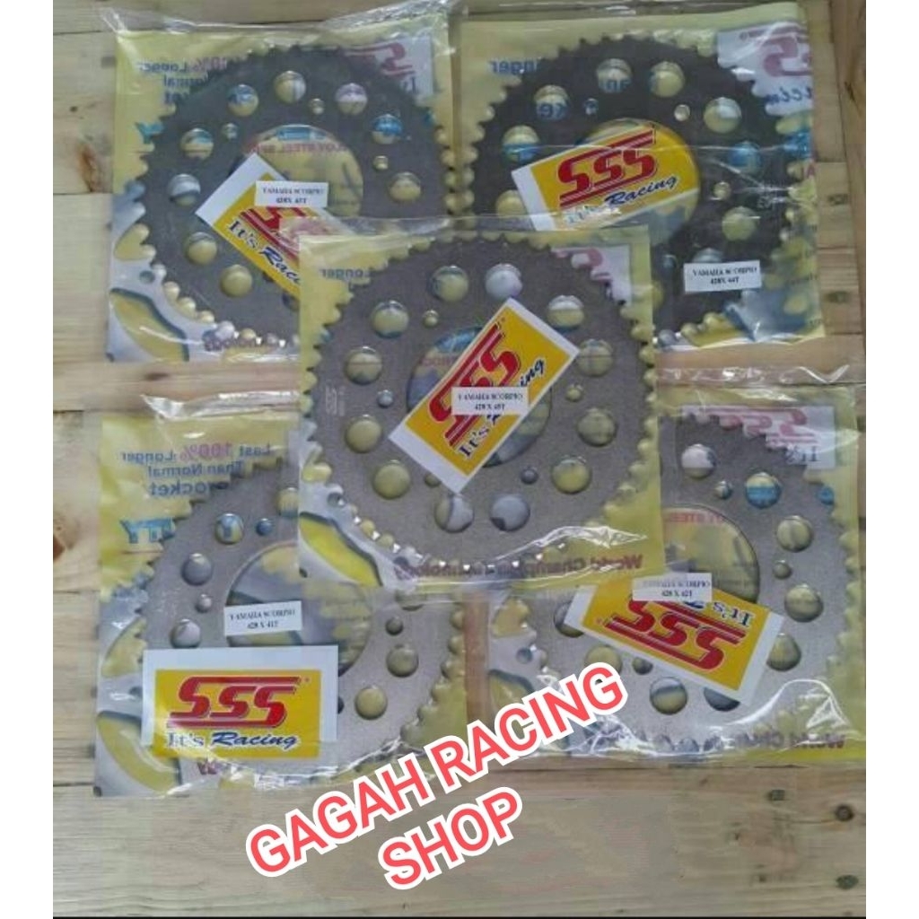 Gear SSS Gir SSS Belakang 428 415 CBR Tiger Verza Sonic 150 Supra GTR Megapro CB 150 New Megapro #Gi