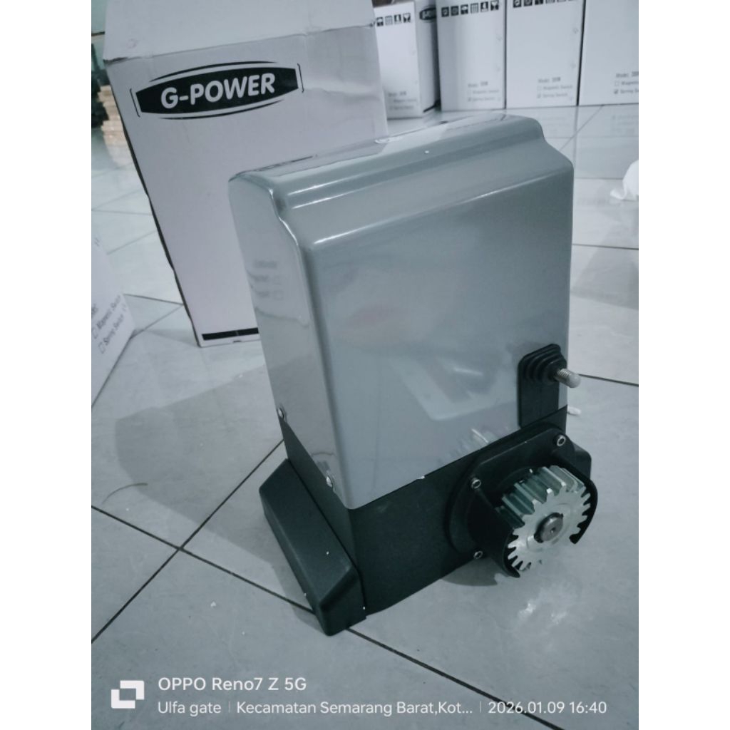 mesin otomatis gerbang/pagar