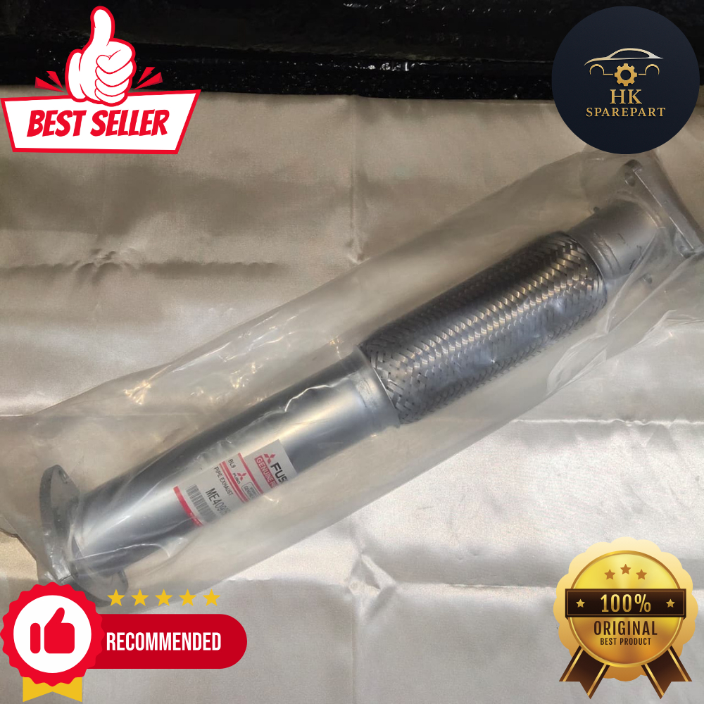 PIPA FLEKSIBEL KNALPOT MITSUBISHI CANTER PS110 PS125 PS136 HDX ME409059 ORIGINAL ASLI MADE IN JAPAN