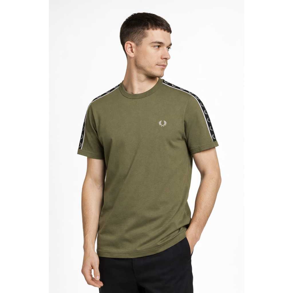 Fred Perry Contrast Taped Ringer T-Shirt (M4613-R79) Original