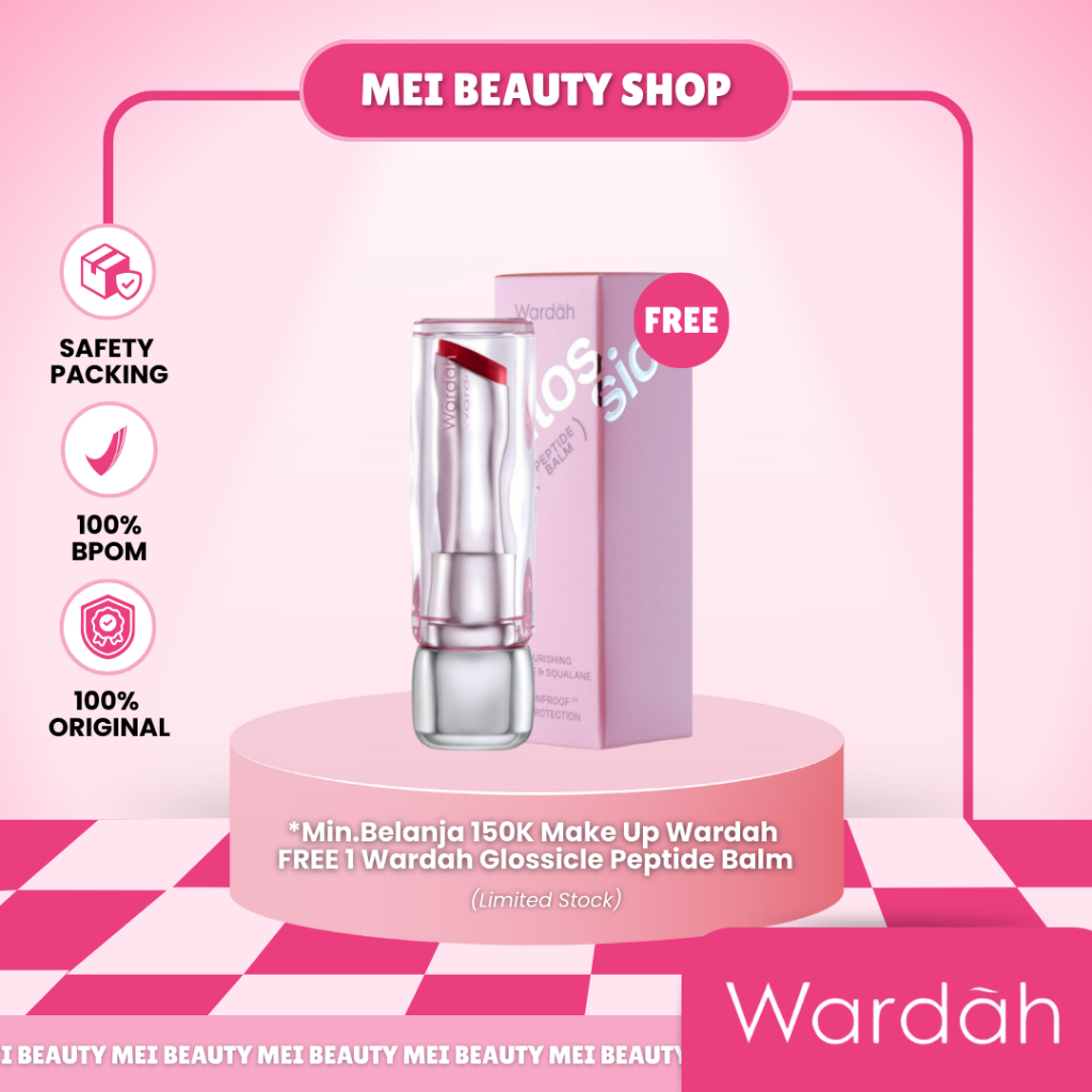 FREE PRODUK WARDAH GLOSSICLE