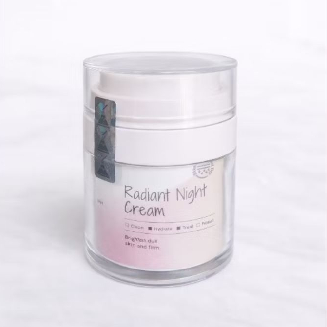 ESTHER RADIANT NIGHT CREAM 30 GR ORIGINAL BPOM - CREAM MALAM PENGHILANG FLEK
