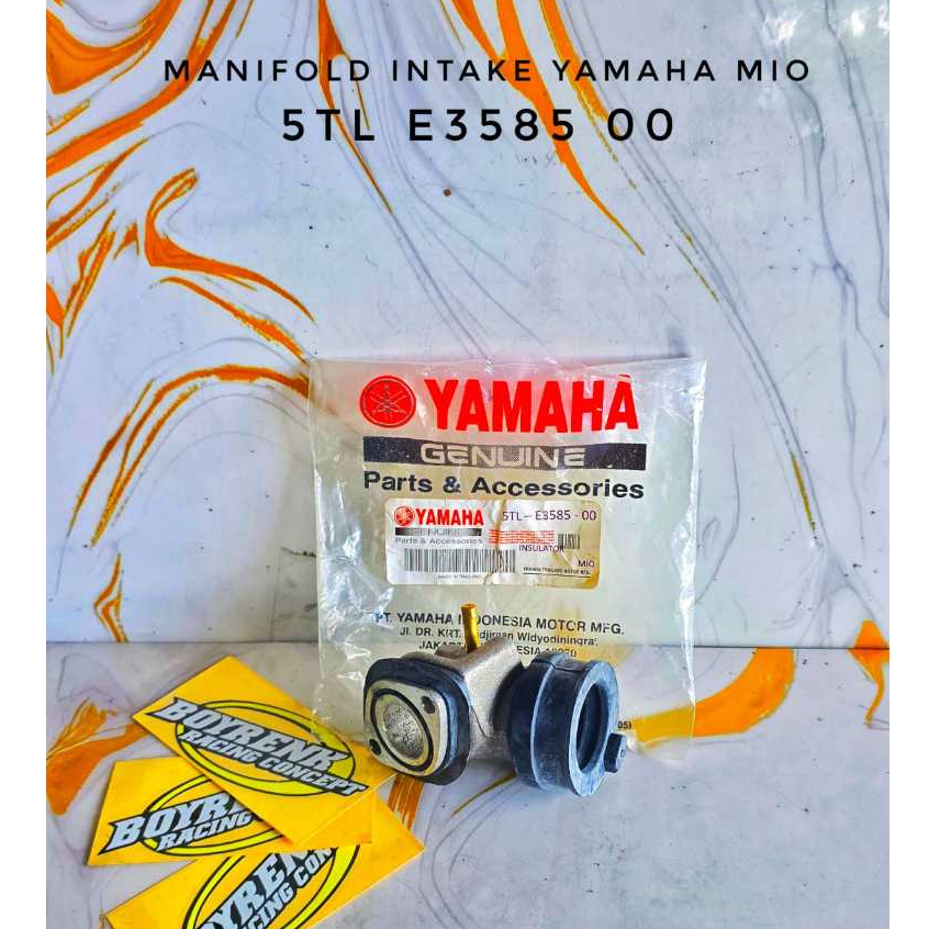 INTAKE MANIPOL MANIFOLD  MIO, MIO SOUL, FINO KARBU 5TL E3585 YAMAHA - BOYRENK RACING CONCEPT