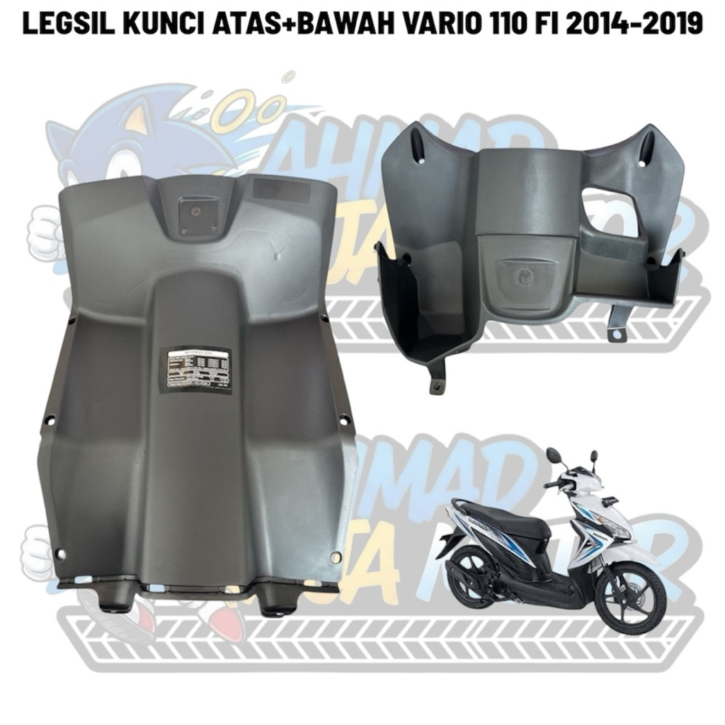 LEGSIL ATAS+BAWAH VARIO 110 FI LED 2014-2019 / COVER BODY KASAR VARIO 110 FI AGNES 2014-2019