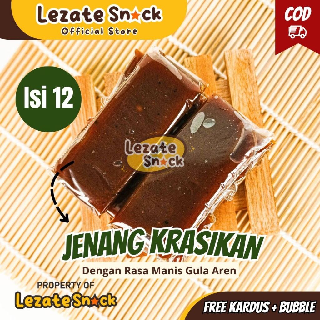 Jenang Ketan Asli Kemasan Mika Gula Jawa Asli Murah / Jenang Dodol Krasikan Jogja Jawa Timur Kelapa 