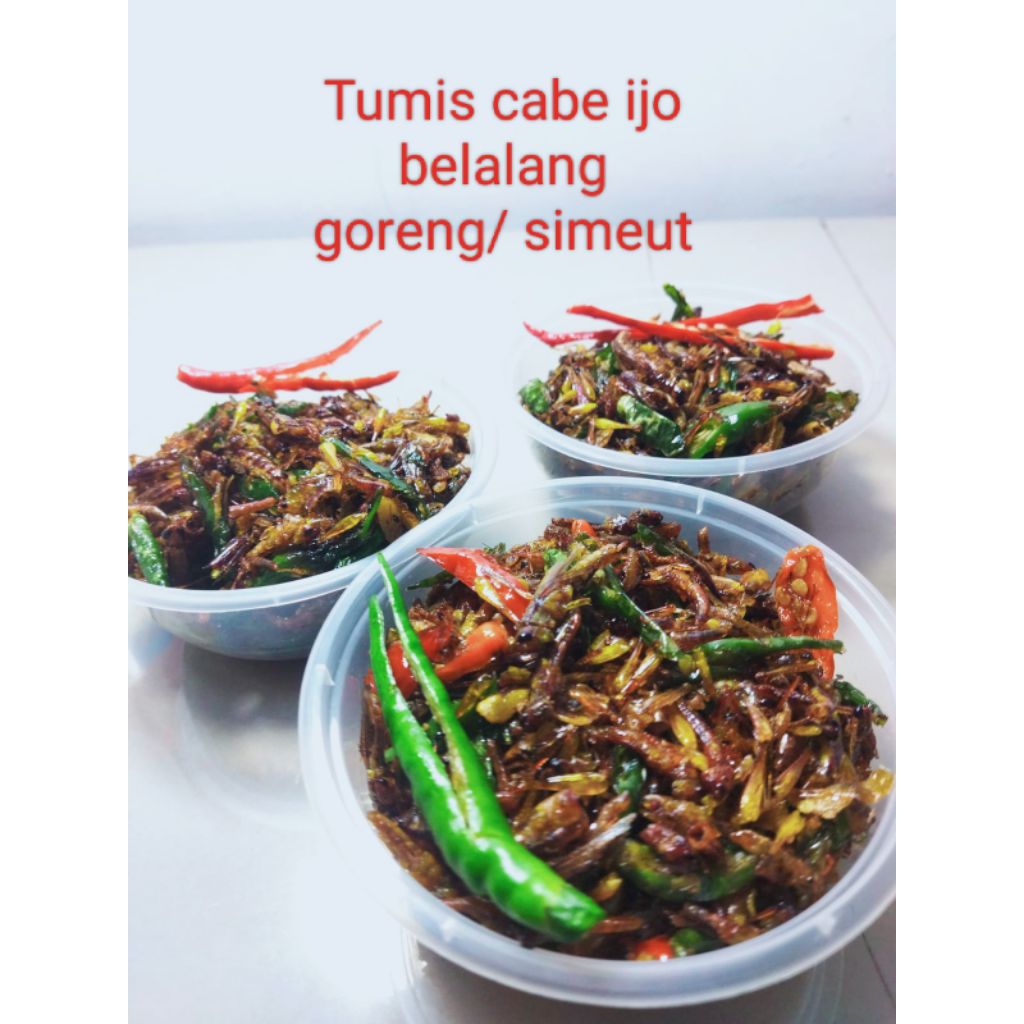 Belalang Goreng Kering Cabe Ijo
