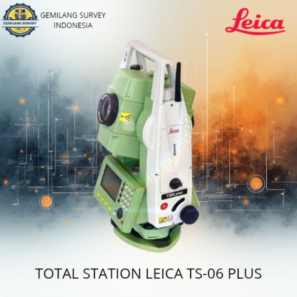 Total Station Leica TS-06 Plus Baru