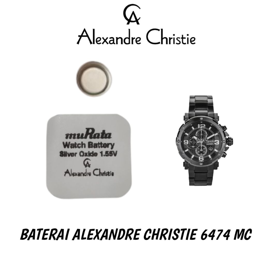 Baterai Alexandre Christie original 6474 MC
