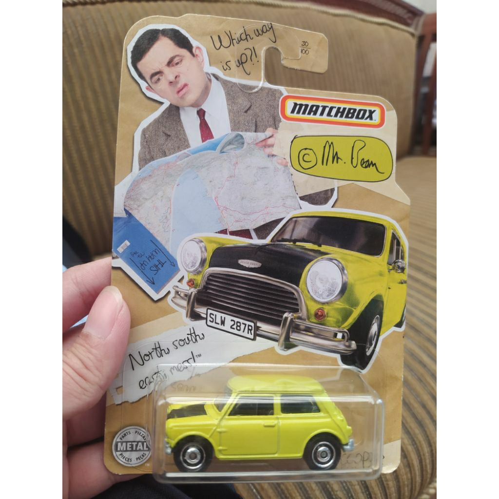 Matchbox Mini Cooper Mr Bean