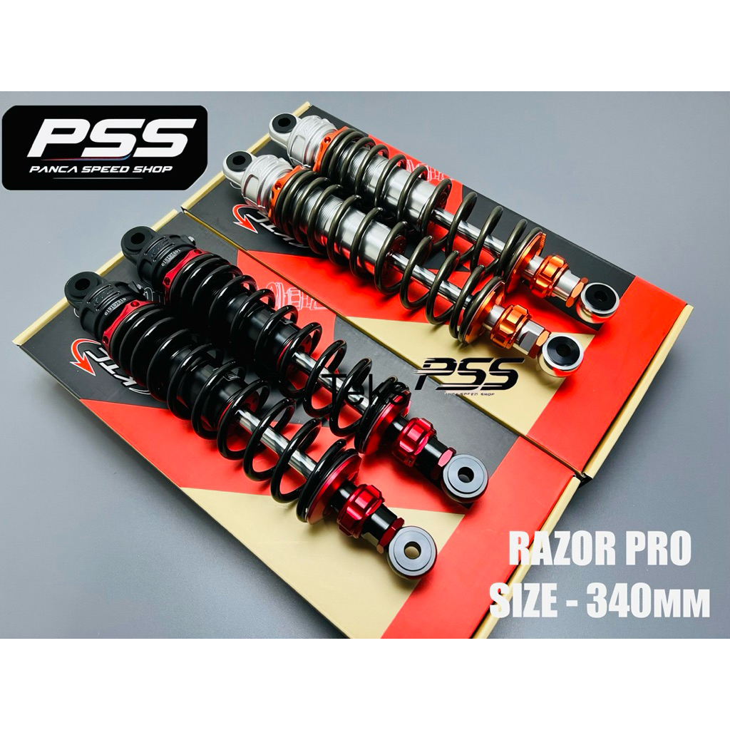 SHOCKBREAKER KTC RAZOR PRO RX KING TIGER CB MEGA PRO 340 MM BEBEK KAHRISMA SUPRA X 125 KTC RACING