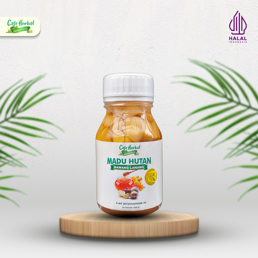 Madu Bawang Lanang 380gr - Madu Herbal Serbaindo