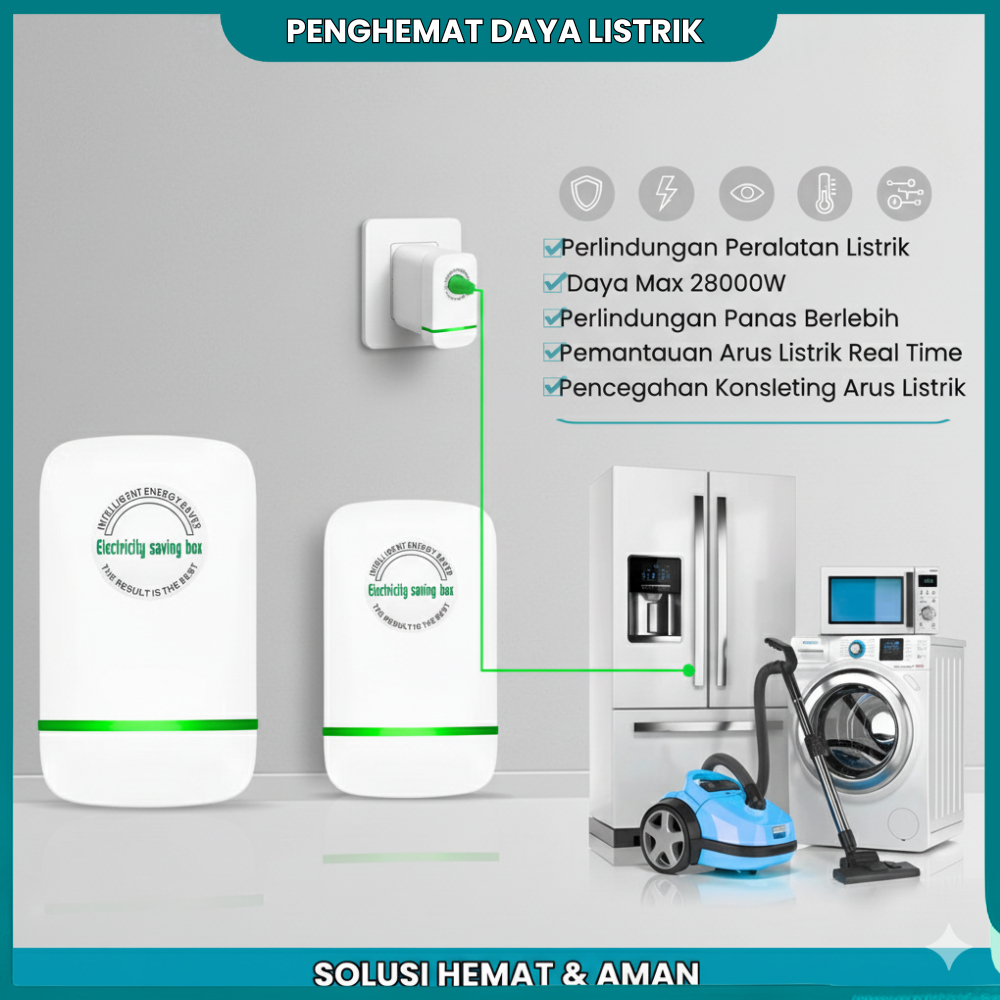 Penyetabil Arus Listrik Rumah - Alat Penghemat Listrik KWH Token & Pasca Bayar Original