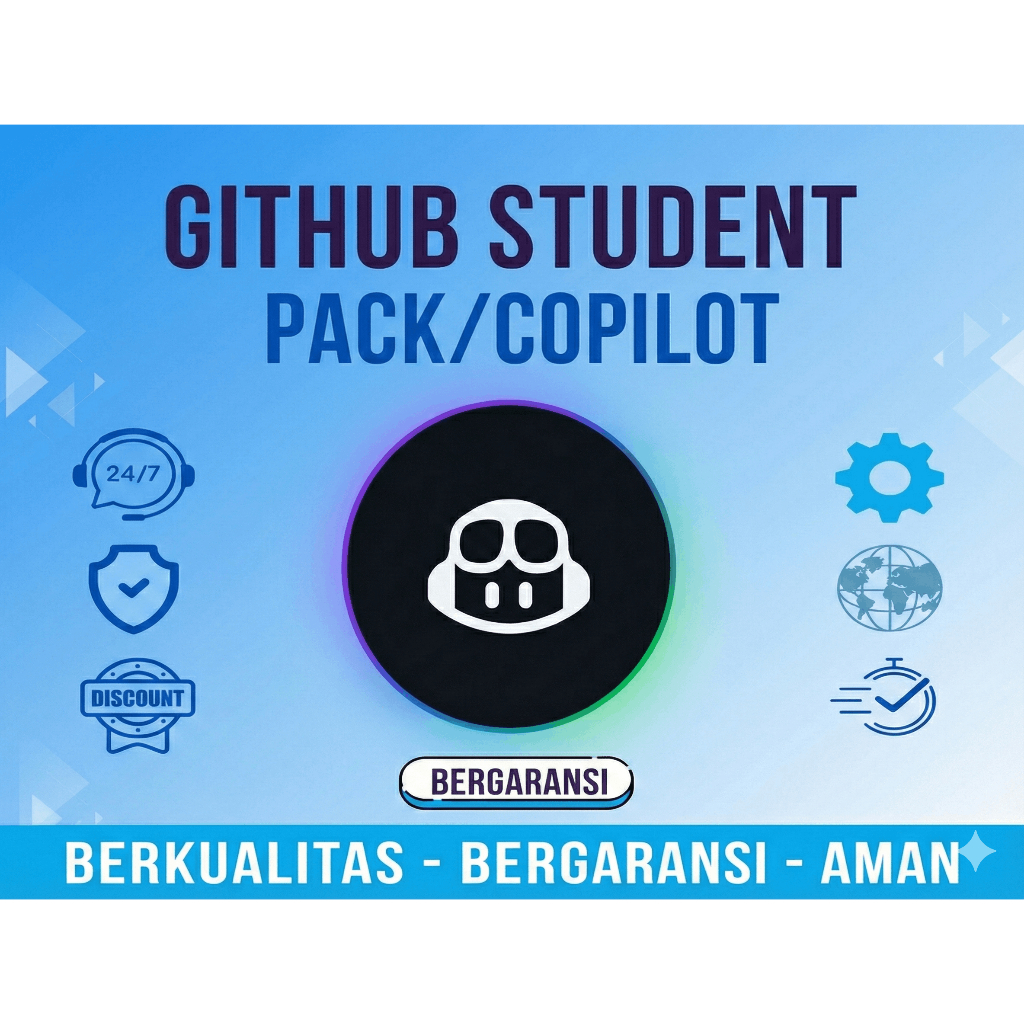 GitHub CopilotPro Exp 2 tahun Bergaransi