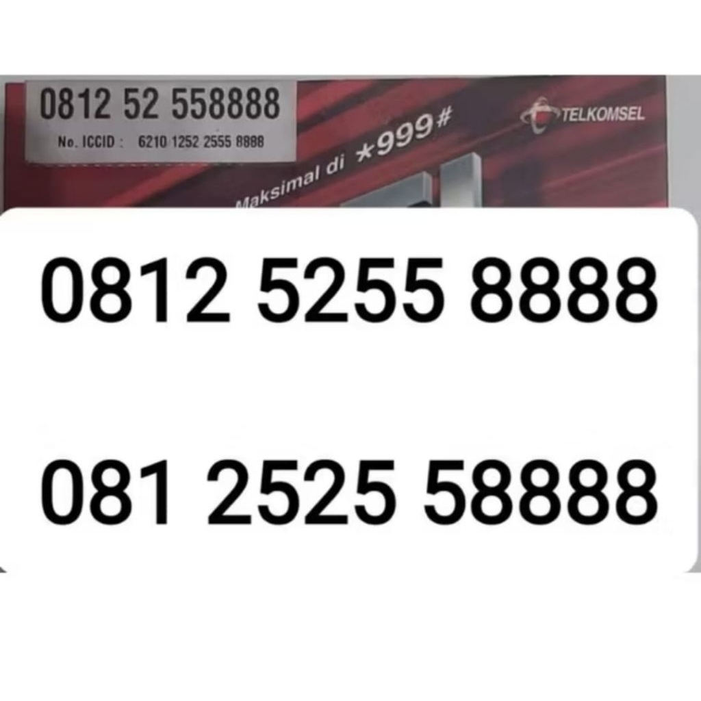 NOMOR CANTIK SIMPATI KWARTED 8888,9999