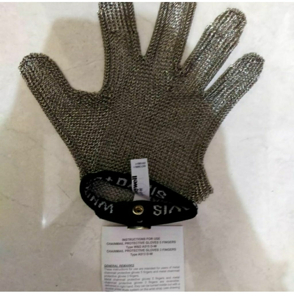 Sarung Tangan Baja Honeywell / Sarung Tangan Baja 5 Jari Honeywell