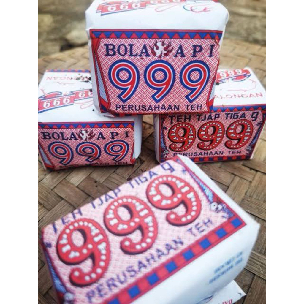 Teh 999 Putih 23 Gram dan 45 Gram Bola Api, Teh Tubruk