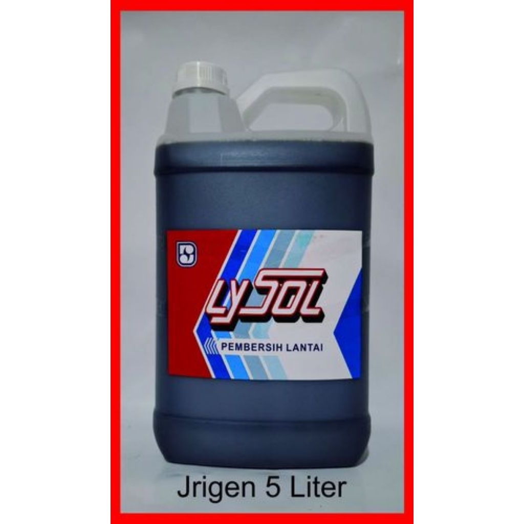 Lysol Pembersih Lantai 5 Liter / Karbol Wangi Jerigen Besar - Murah & Wangi