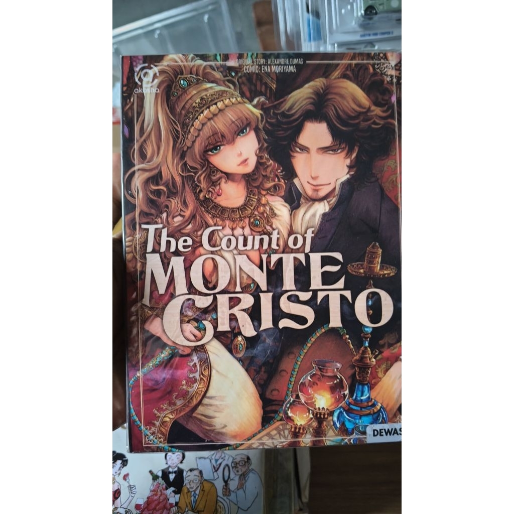 KOMIK THE COUNT OF MONTE CRISTO PRELOVED