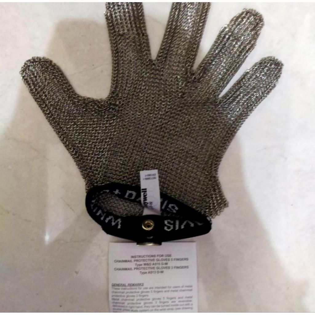 Sarung Tangan Baja Honeywell / Sarung Tangan Baja 5 Jari Honeywell