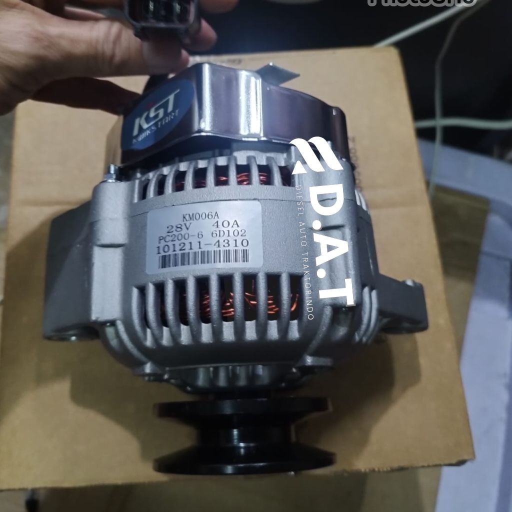 Dinamo Cas Alternator Komatsu PC60-8 PC70-8 PC130-8 (1 alur) 600-861-3610