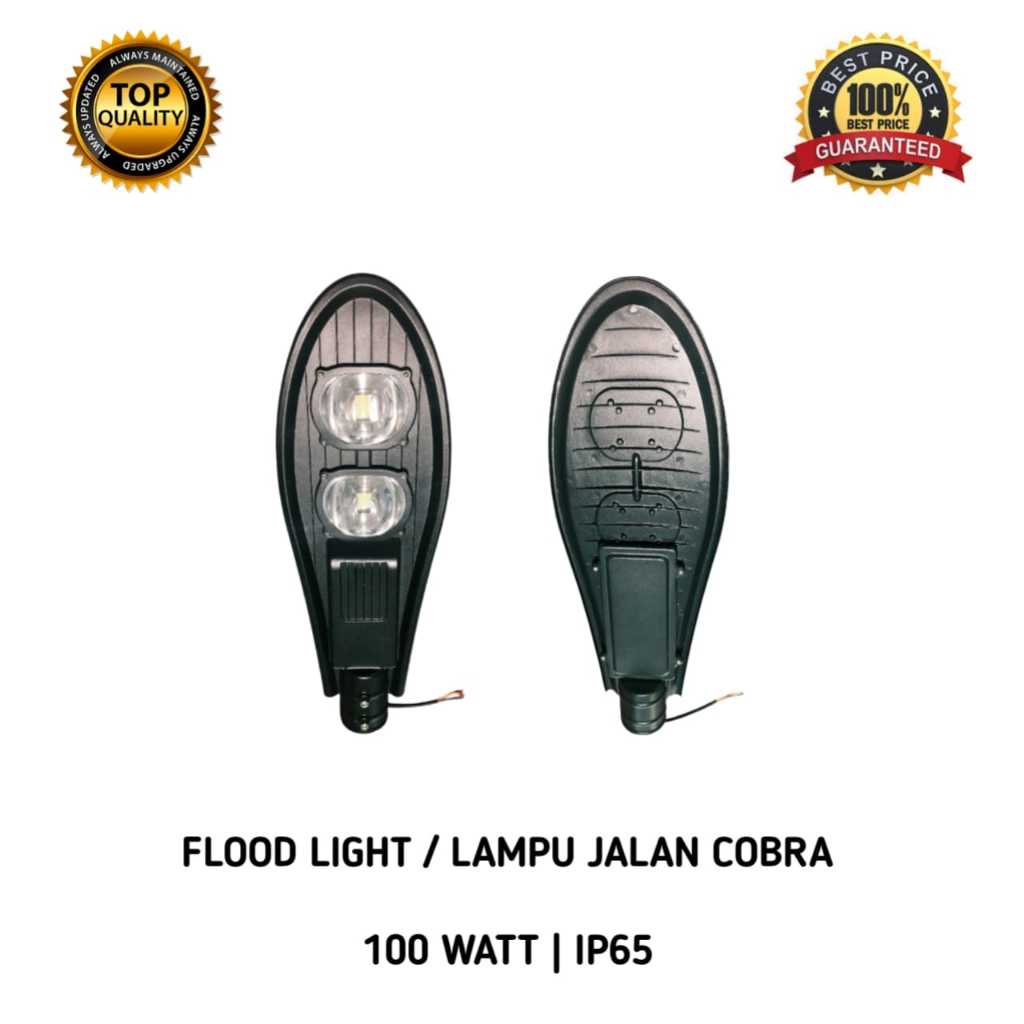 LAMPU JALAN PJU COBRA LED 100W LAMPU OUTDOOR  Lampu Jalan Cobra 100W Streetlight Lampu Jalan Outdoor