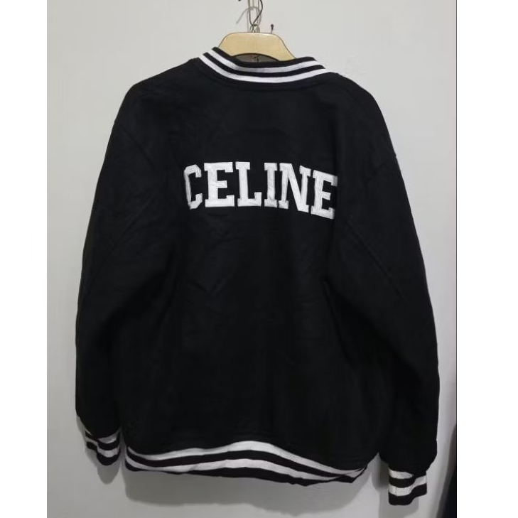 celine varsity jacket.
