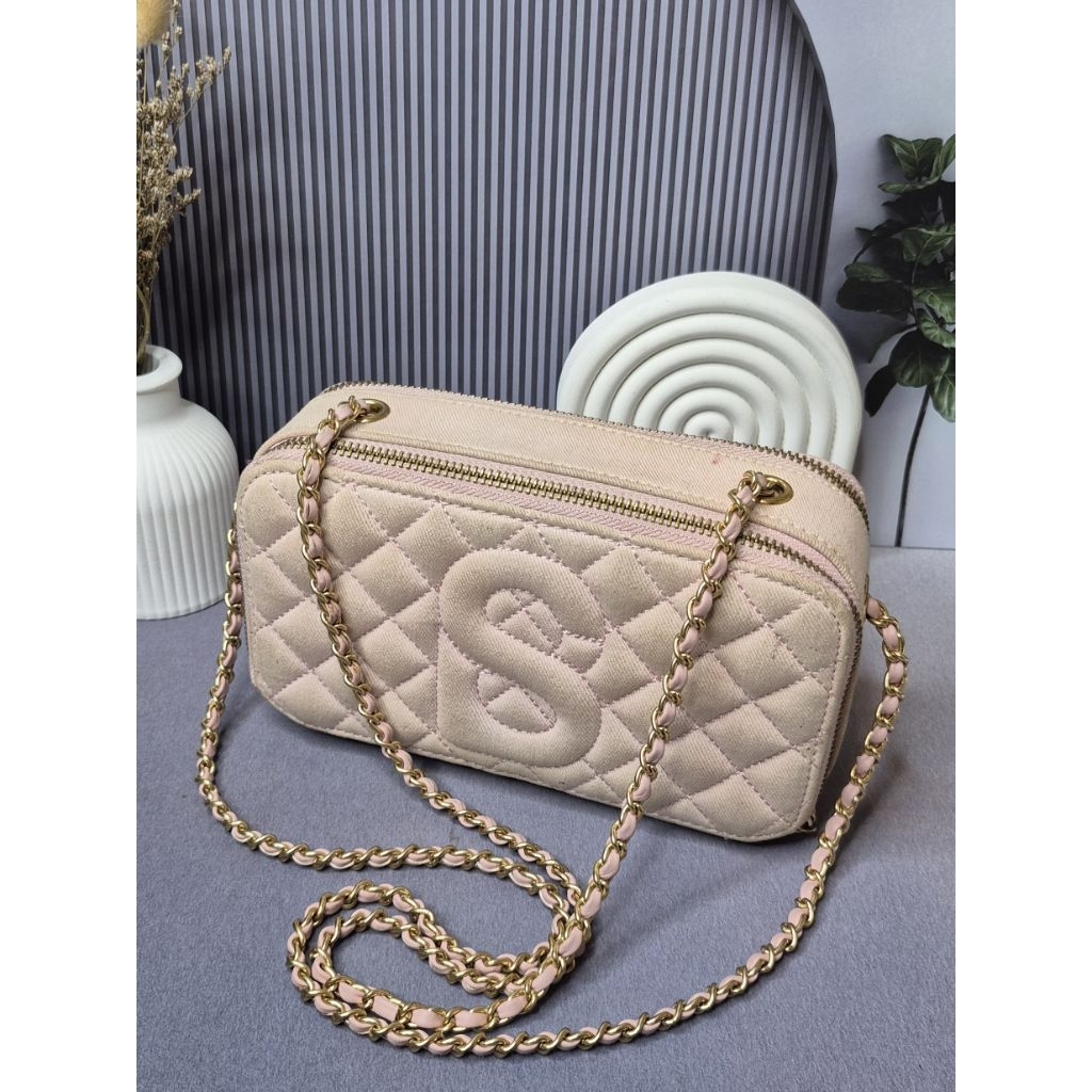 YURA BAG DENIM BUTTONSCARVES