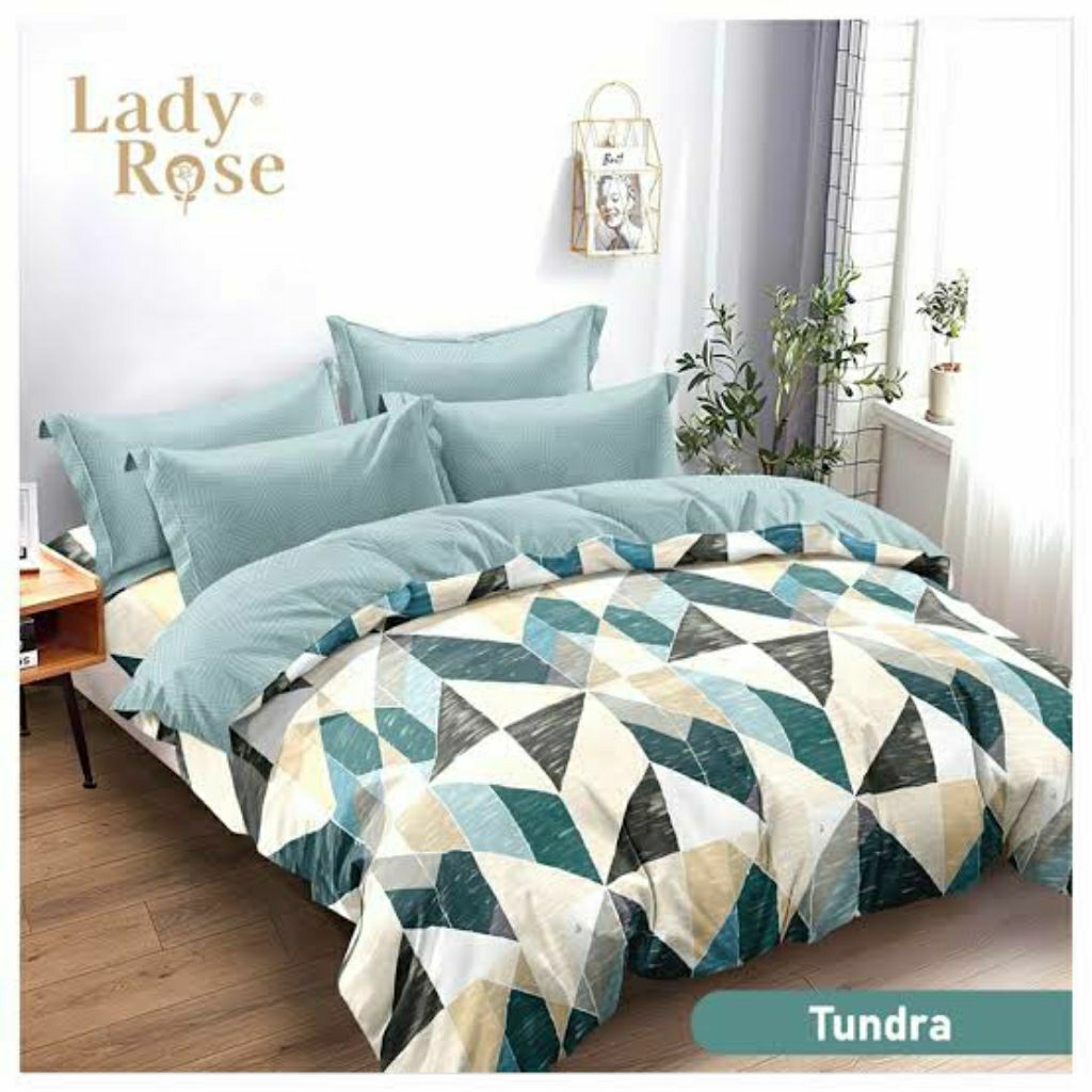 Bedcover Bed Cover set Lady rose 180 x 200 tundra