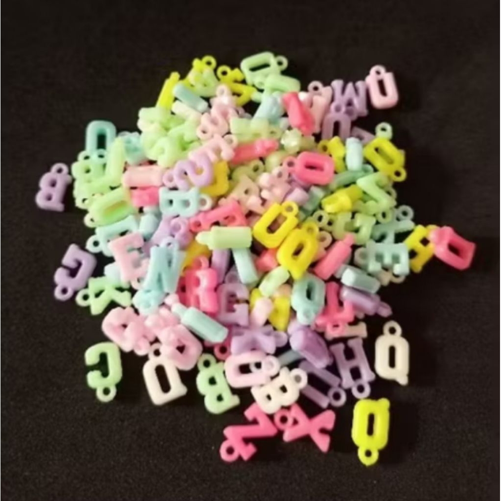 Manik MOTE HURUF GANTUNG TANPA HURUF "A" (1 PON) TANPA PO