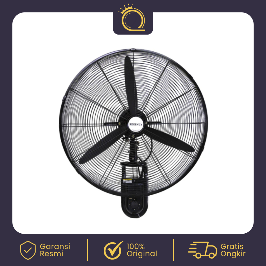 REGENCY Kipas Angin Dinding Tornado 26 Inch ZTW-26 Tornado Wallfan 3 Level Keepatan