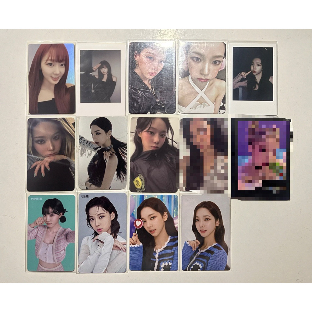 aespa ningning winter giselle karina cimol sg24 dw pob