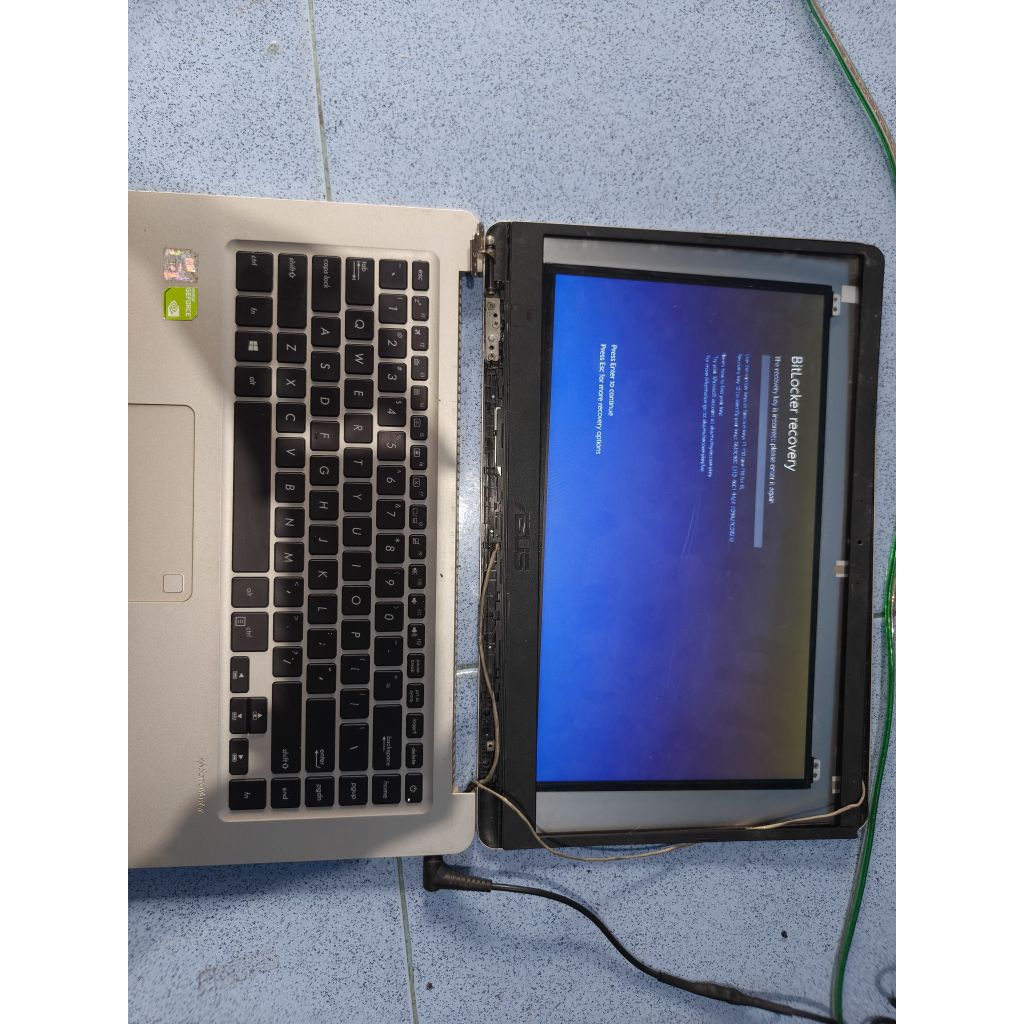 mobo asus s510u core i7 gen 8 minus