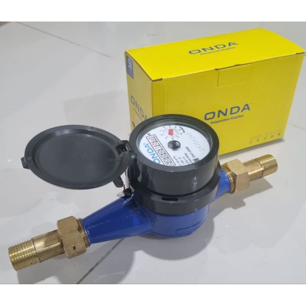 METERAN AIR ONDA /METERAN AIR BRASS KUNINGAN 1/2" ONDA