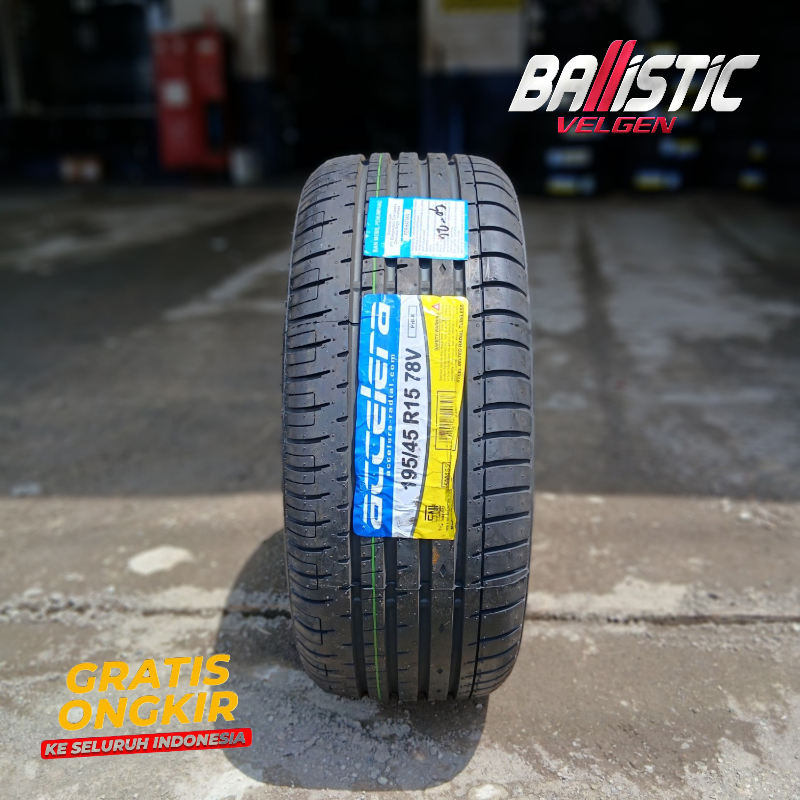 Ban Mobil Racing Ring 15 195/45-15 Ban Tubles ACCELERA PHI-R 195 45 R15