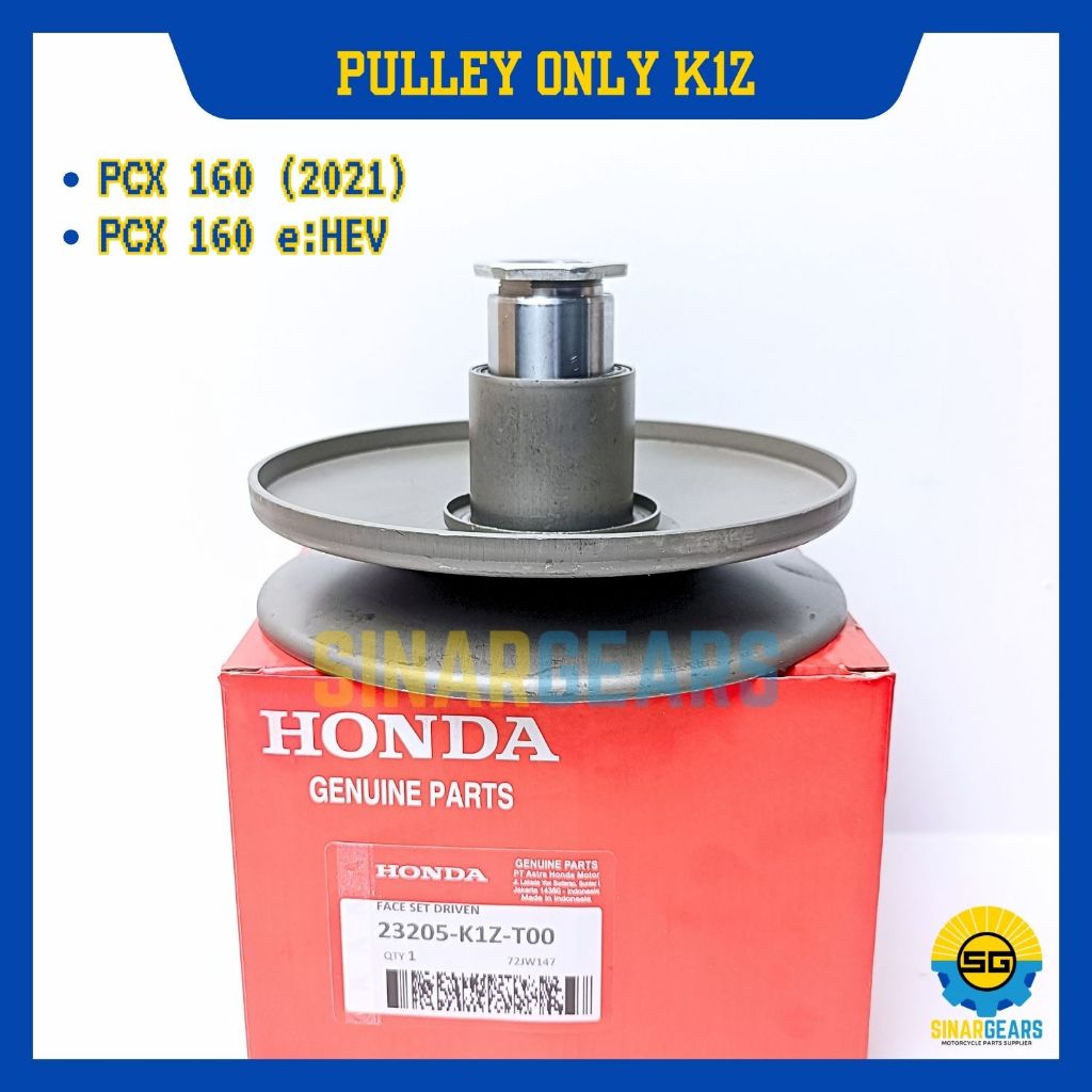 Pully Only Kualitas Original Honda K1Z Pulley Belakang PCX 160 PCX 160 e:HEV Puley Set Puly Ori AHM