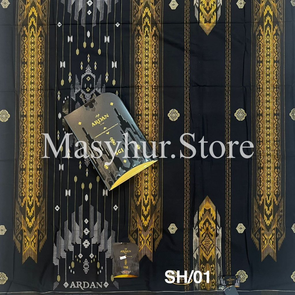 Sarung ARDAN SGJ // ORI Sarung Ardan Songket Gunung Jacquard