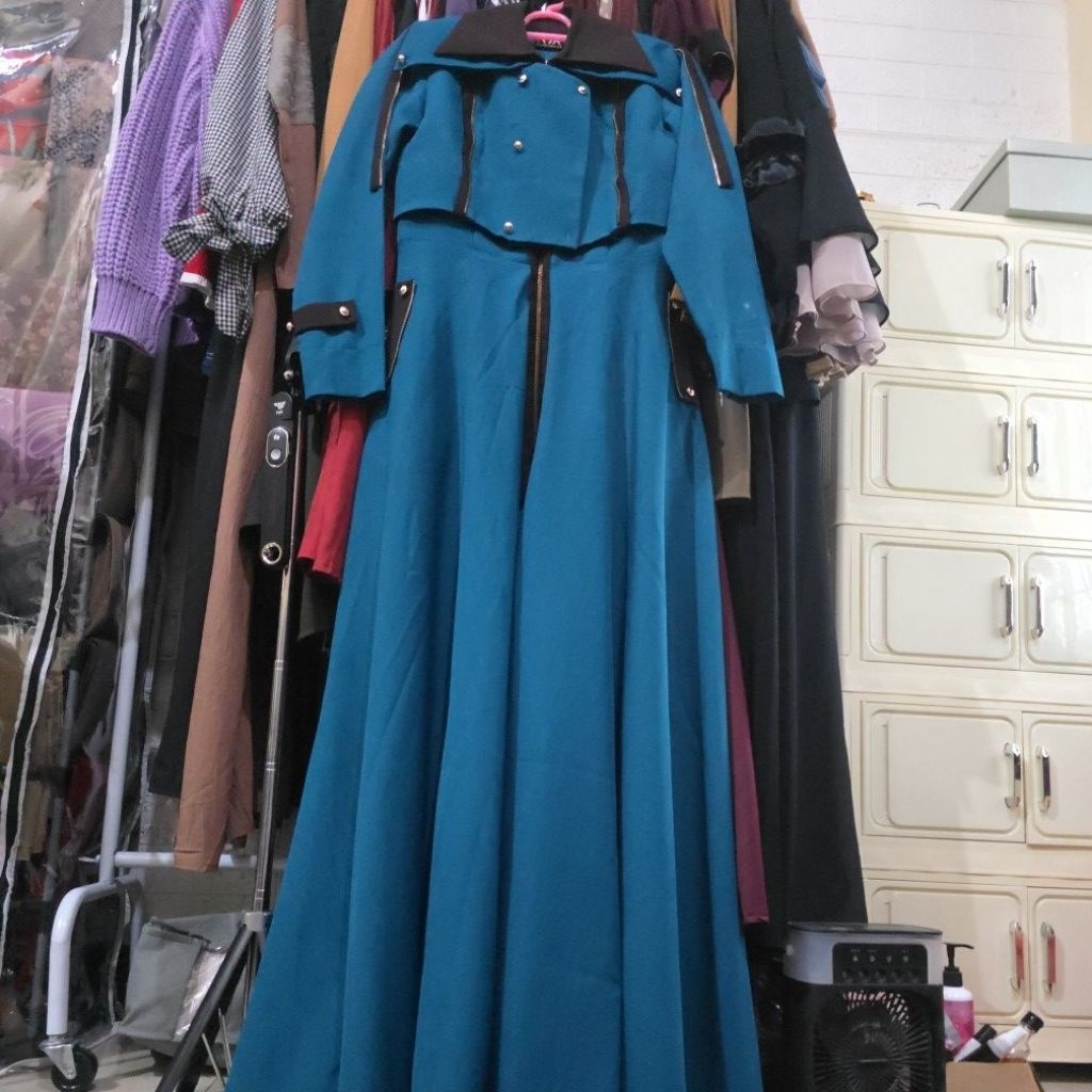 Dress LVA gamis premium goodcon