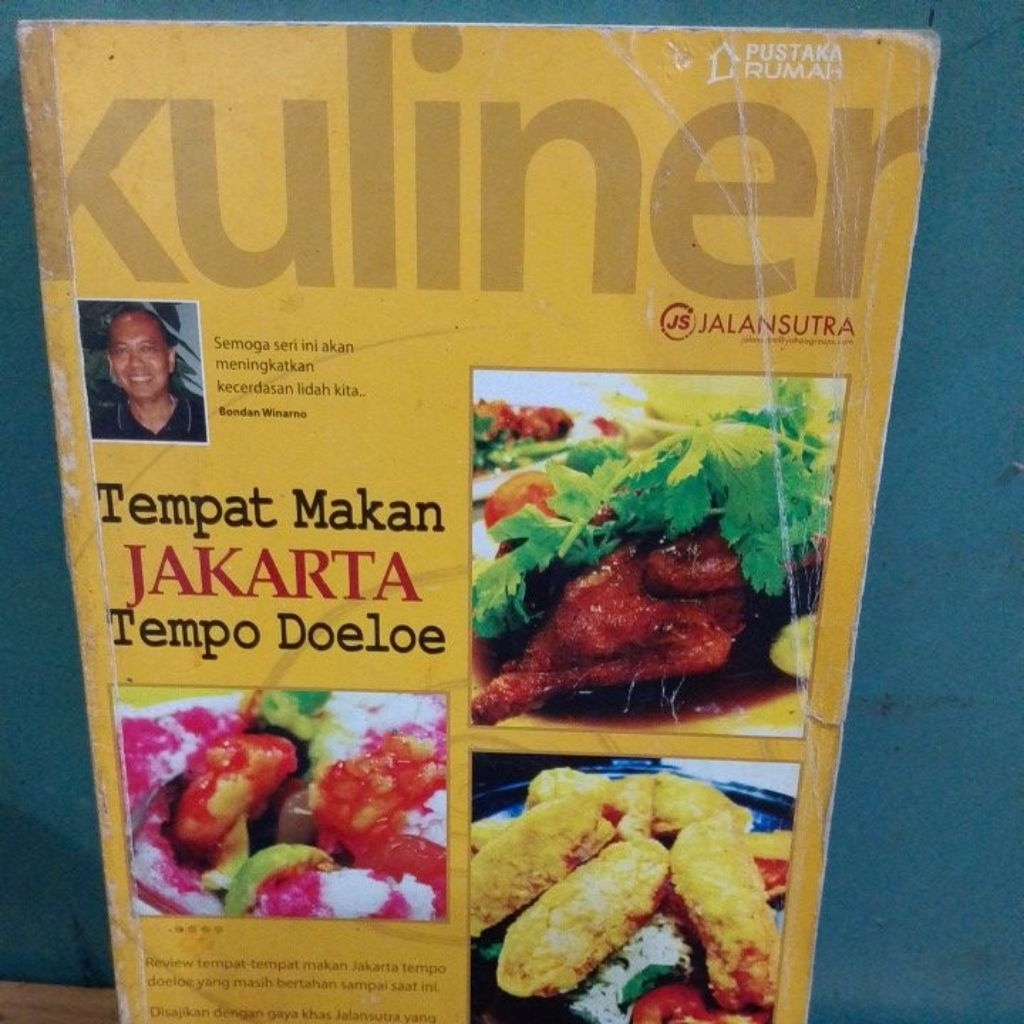 Buku masak Tempat makan jakarta Tempo Doeloe original