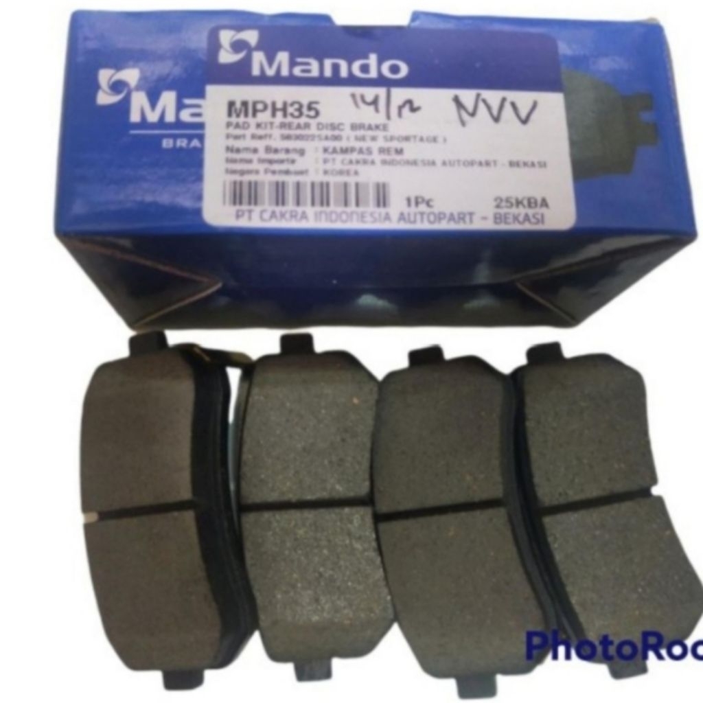 Kampas Rem Depan Brake Pad Hyundai H1 Starex