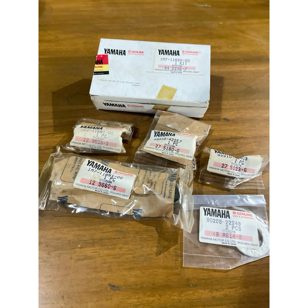 Connecting Rod Stang Seher Seker Sekher Piston Yamaha RX100 RX 100 DT100 DT 100 ORIGINAL YAMAHA YGP 