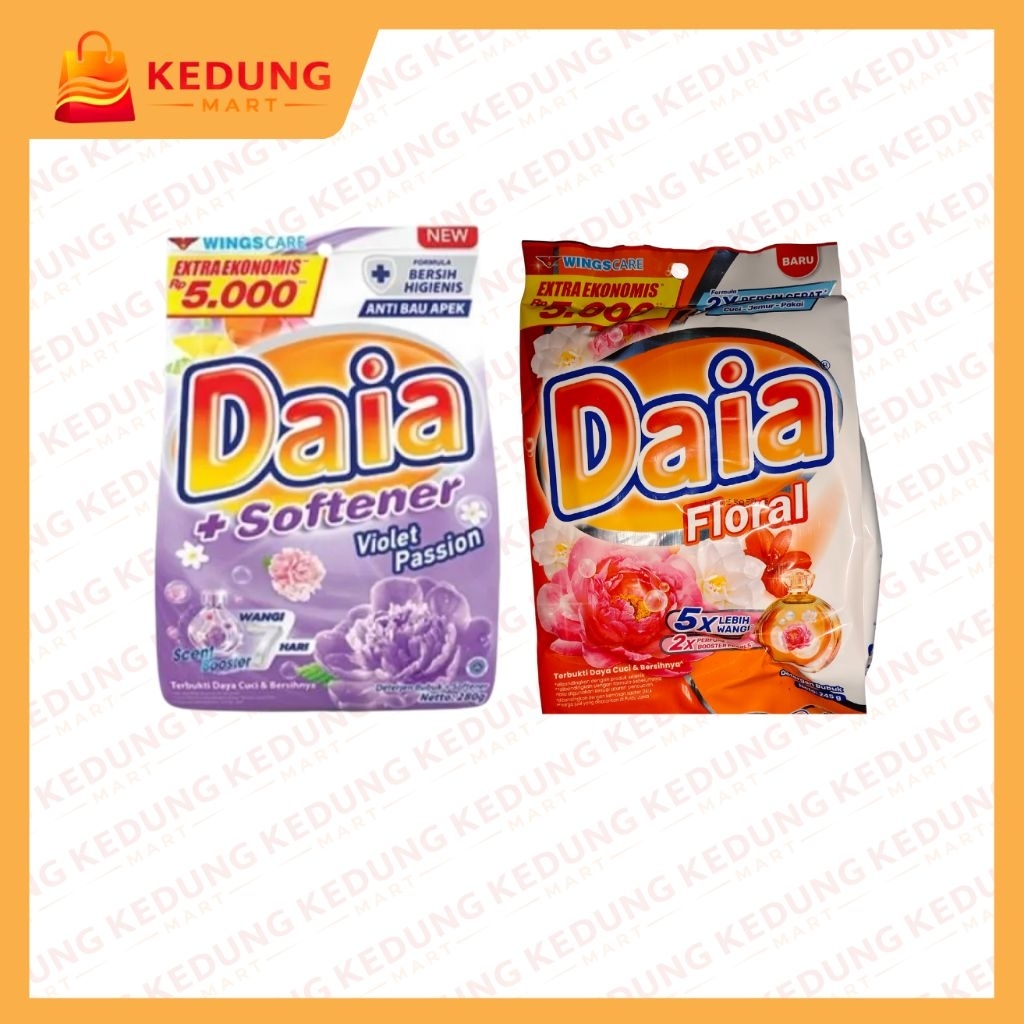 DAIA DETERGENT | Deterjen Daia Floral | Daia 5000 | Detergent Hemat