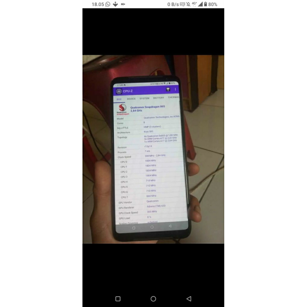 Asus Rog 3 ram 12gb second bekas