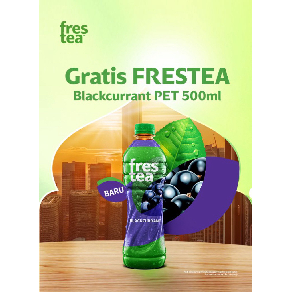 Frestea Blackcurrant 500ml