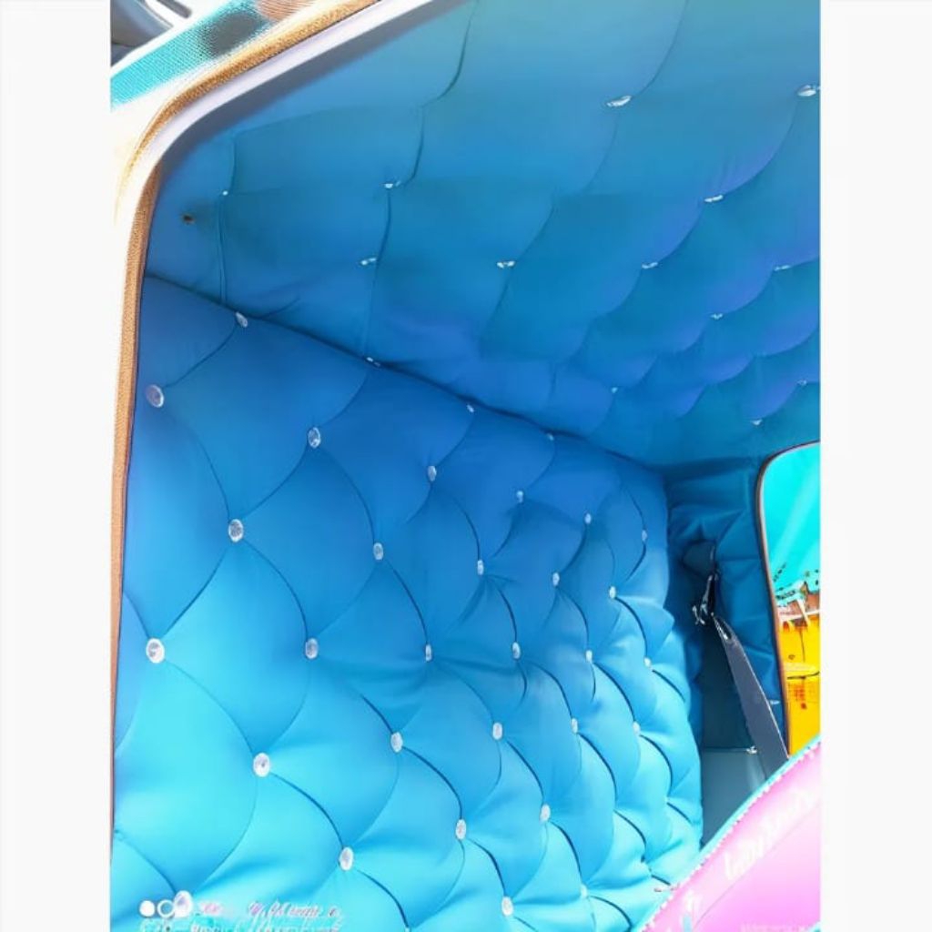 Alas plafon dan kabin variasi sofa untuk truk Canter,Elf,Hino,Ragasa,Traga