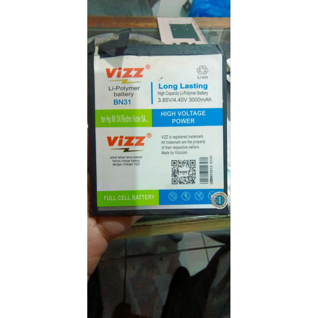 Baterai Double power Redmi Not 5A