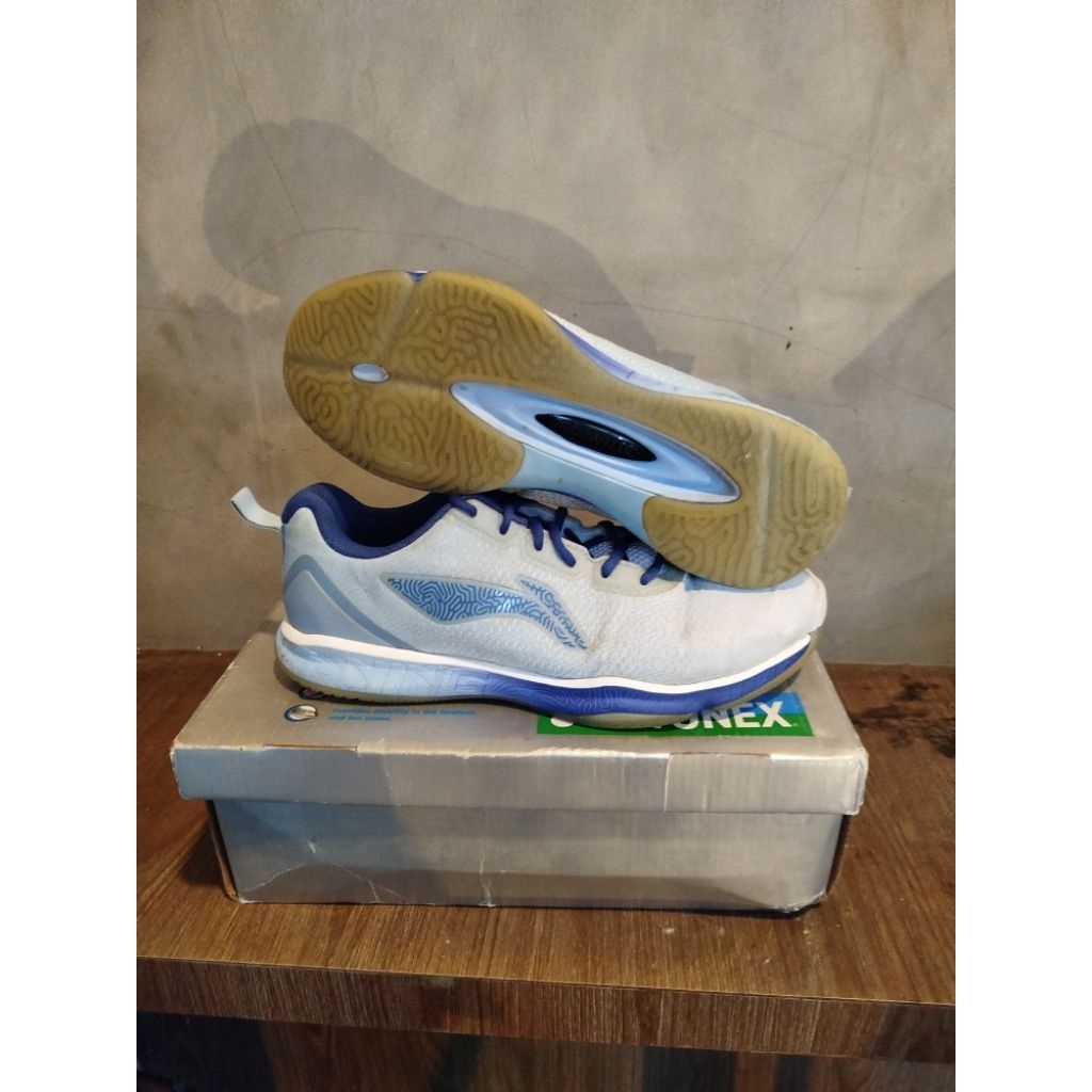 Sepatu Badminton Lining AYTP019-13 Original Second Size 42 1/3, 26,5 cm